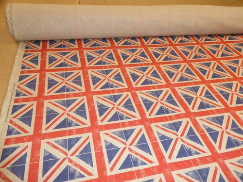Union jack flagge leinenoptik - union,