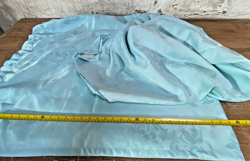 Leichte blaue damast polyester - blaue,